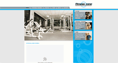 Desktop Screenshot of fitnesszonept.com