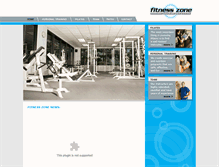 Tablet Screenshot of fitnesszonept.com